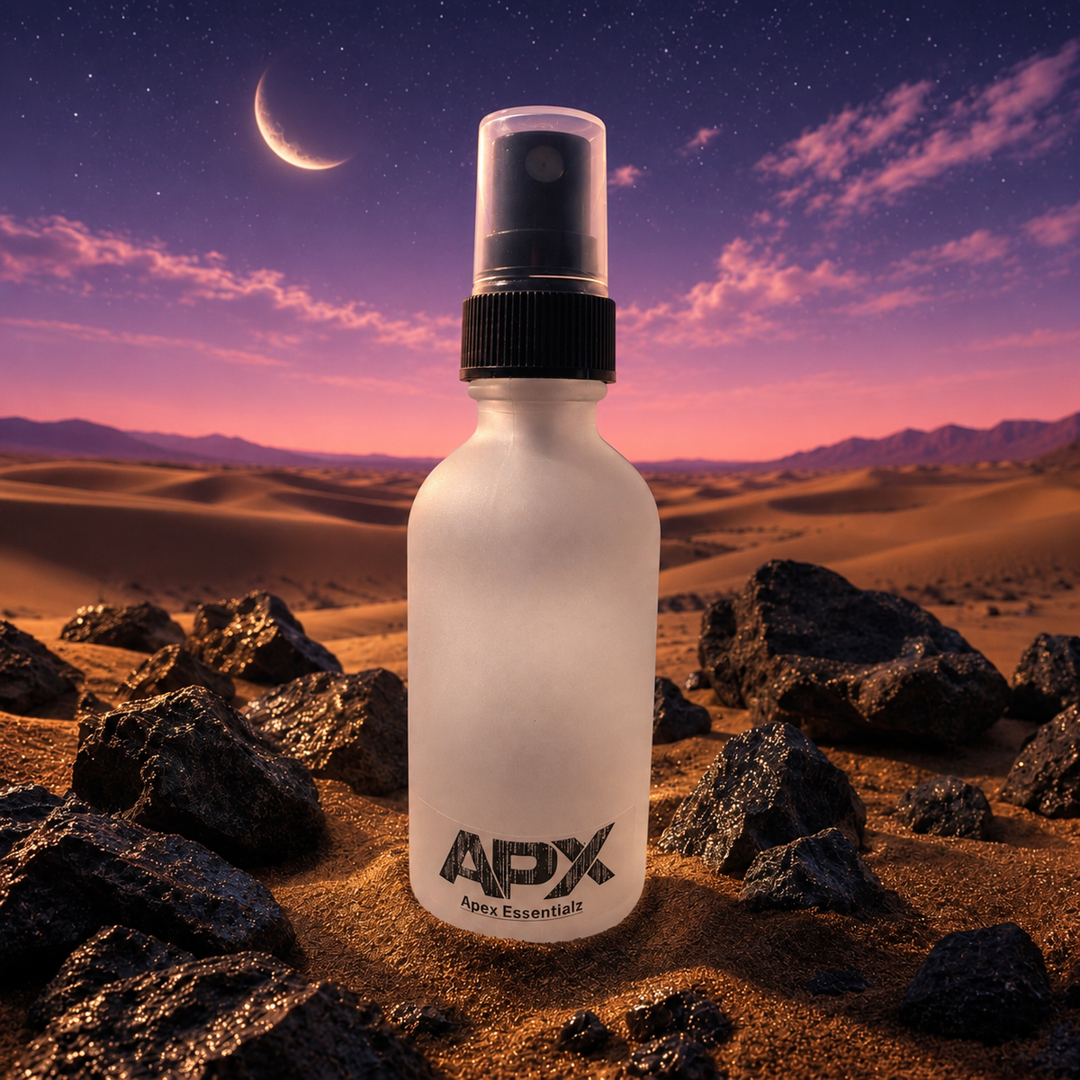 Ark of Tranquility Women's 2oz Frosted Glass Bottle Room Spray