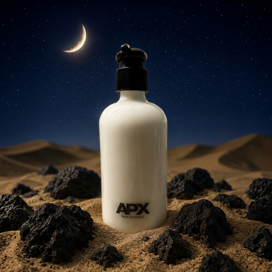 Oud Matrix Men's Clear or Frosted Glass Lotion Pump Bottle