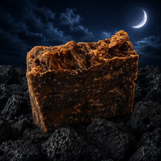 Oud Matrix Men's 4.4oz. Organic African Black Soap Bar