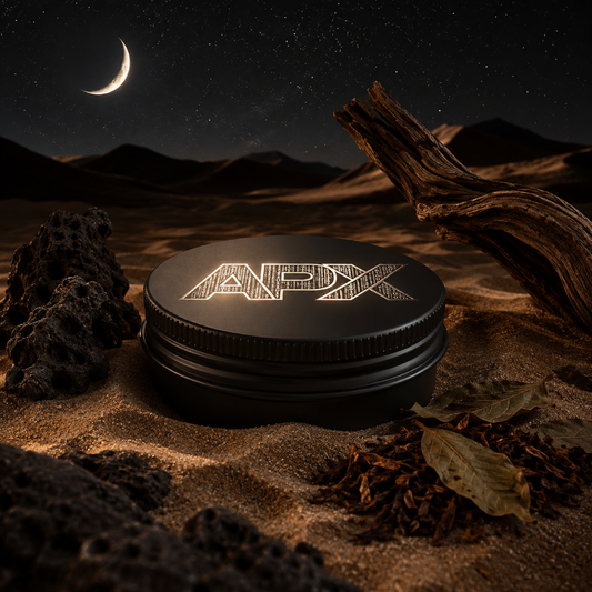 Oud Matrix Men's 2oz. Black Tin Twist Top Container Organic Beard Oil Balm